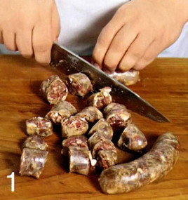 бабка с курицей,