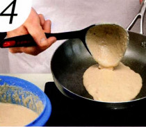 сладкий блинный пирог