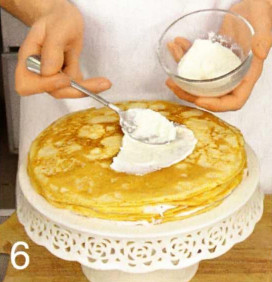 слоеный пирог +из блинов