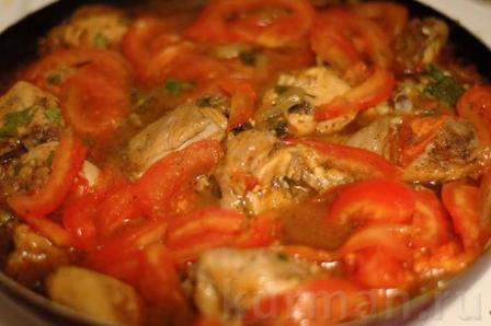 чахохбили +из курицы рецепт
