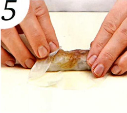 роллы из лаваша с овощами