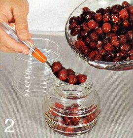вкусная маринованная вишня