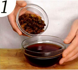 Свекла с фенхелем и изюмом,